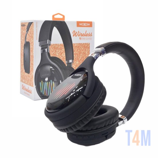 Moxom Wireless Headphones MX-WL14 with LED light Black